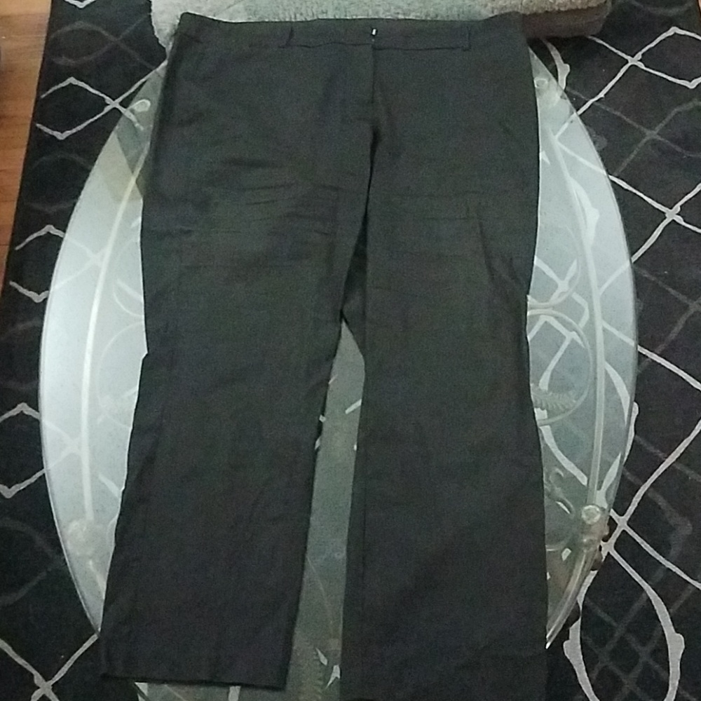 Sparkly Black Work Pants / Trousers